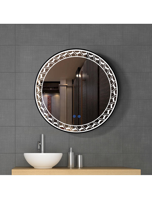 70cm 智能控制圆形 LED 浴室镜带灯