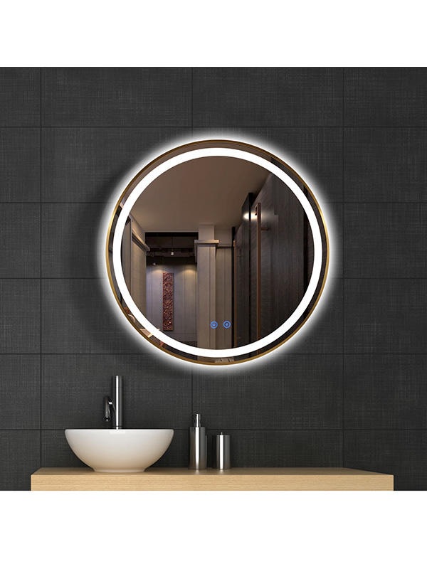 智能控制圆形LED浴室镜带灯